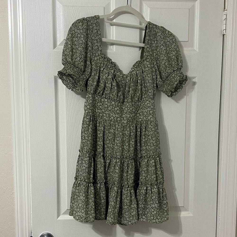 Trixxi Medium Green Dress from Francesca’s
